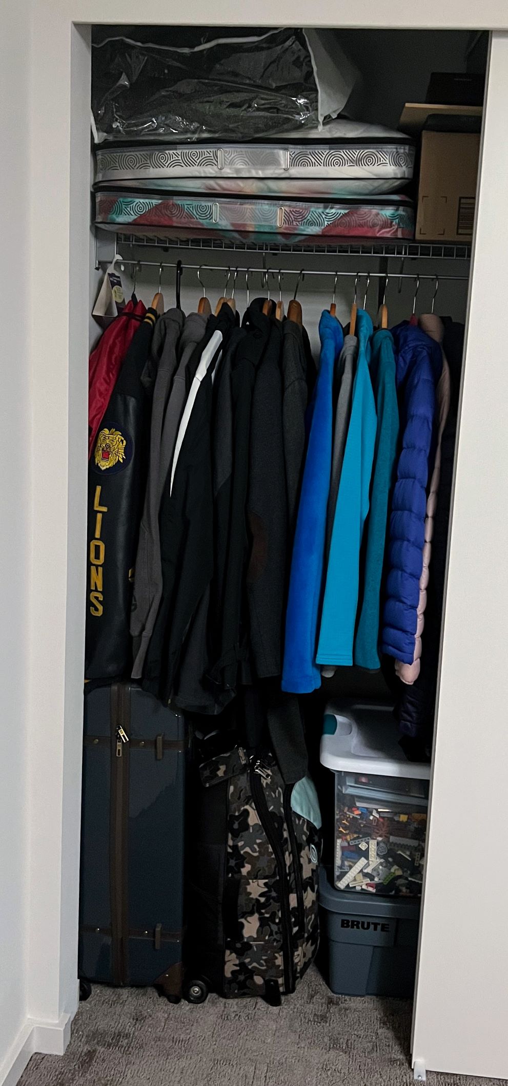 Closet Left- After