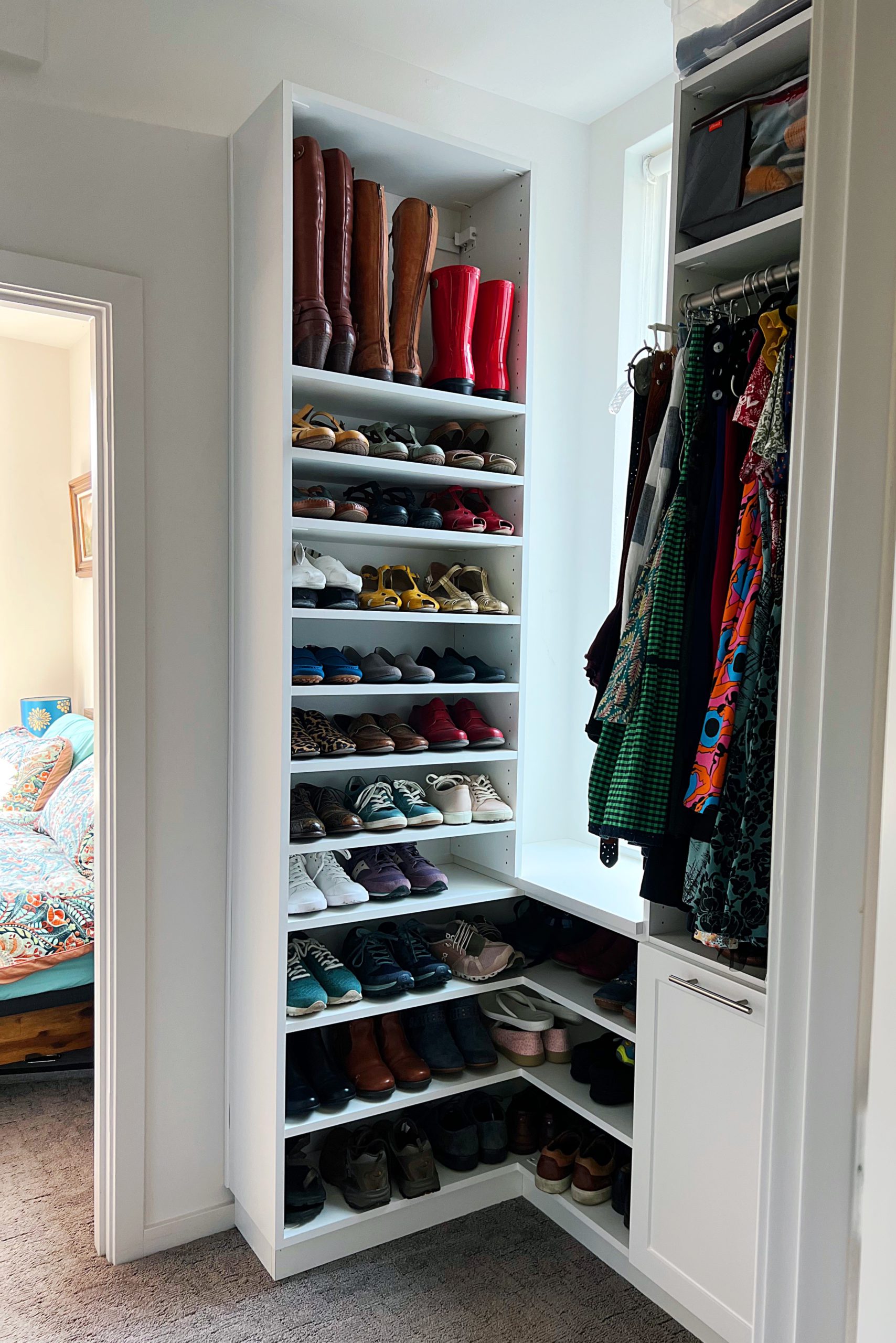 Closet Remodel Shoes